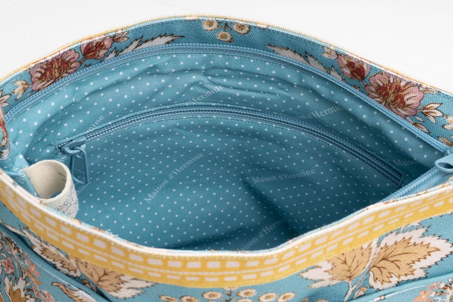 Maison d' Hermine Cross Body Bags for Women Cotton Canvas Shoulder Bag for Travel Tote purse Sling Bag Easter Gifts