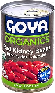 25 Quick College Dinner Recipes That Are Budget Friendly and Fast 37 Goya Organic Red Kidney Beans, Low Sodium, 15.5 oz