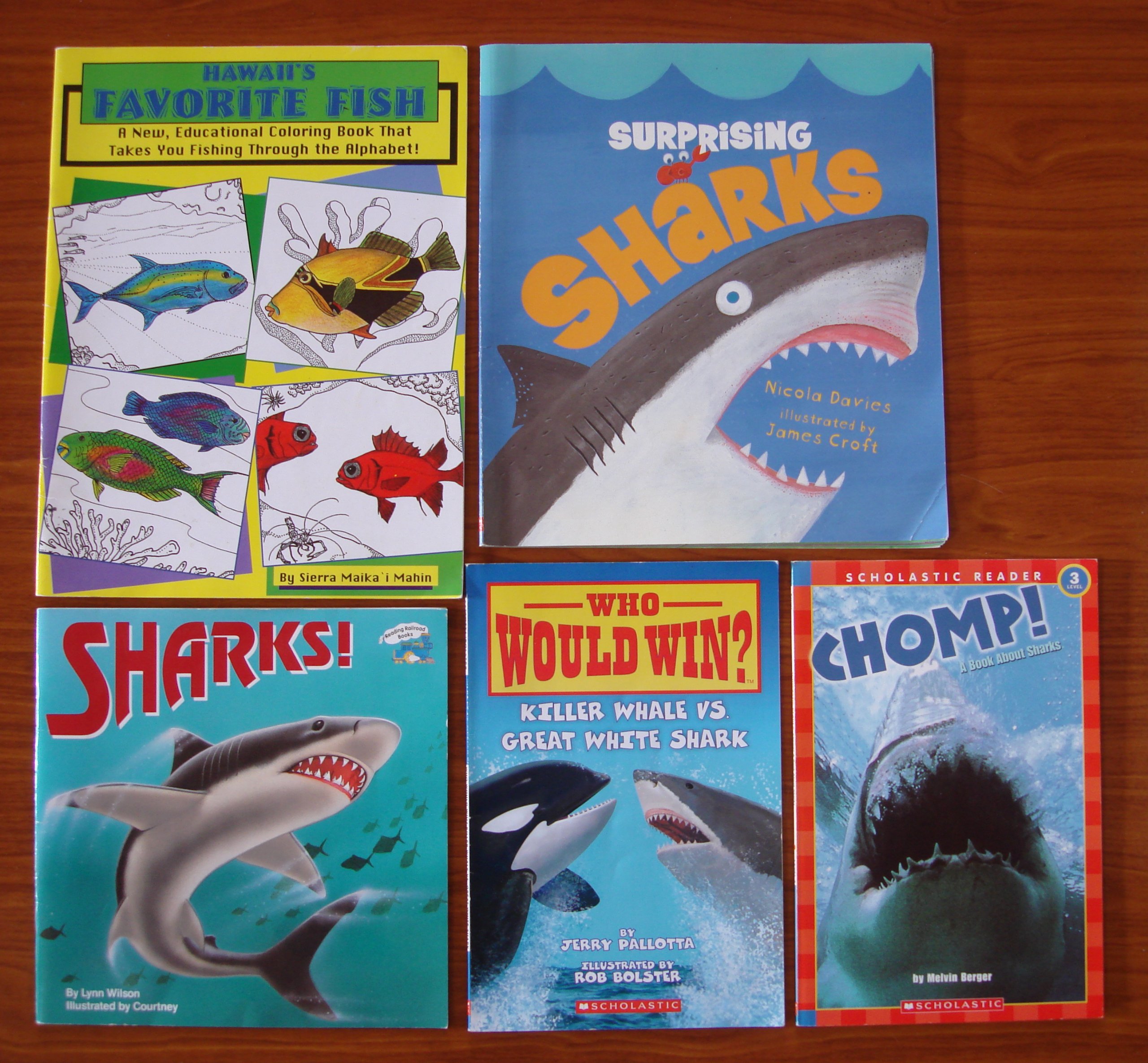 Buy Oceans, Sharks, and Other Fish (Teacher Unit) Set of 5 Children's