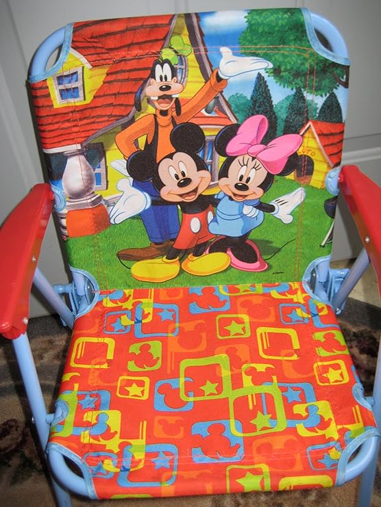 Mickey, Minnie and Goofy Lawn Chair, Mickey's Club House