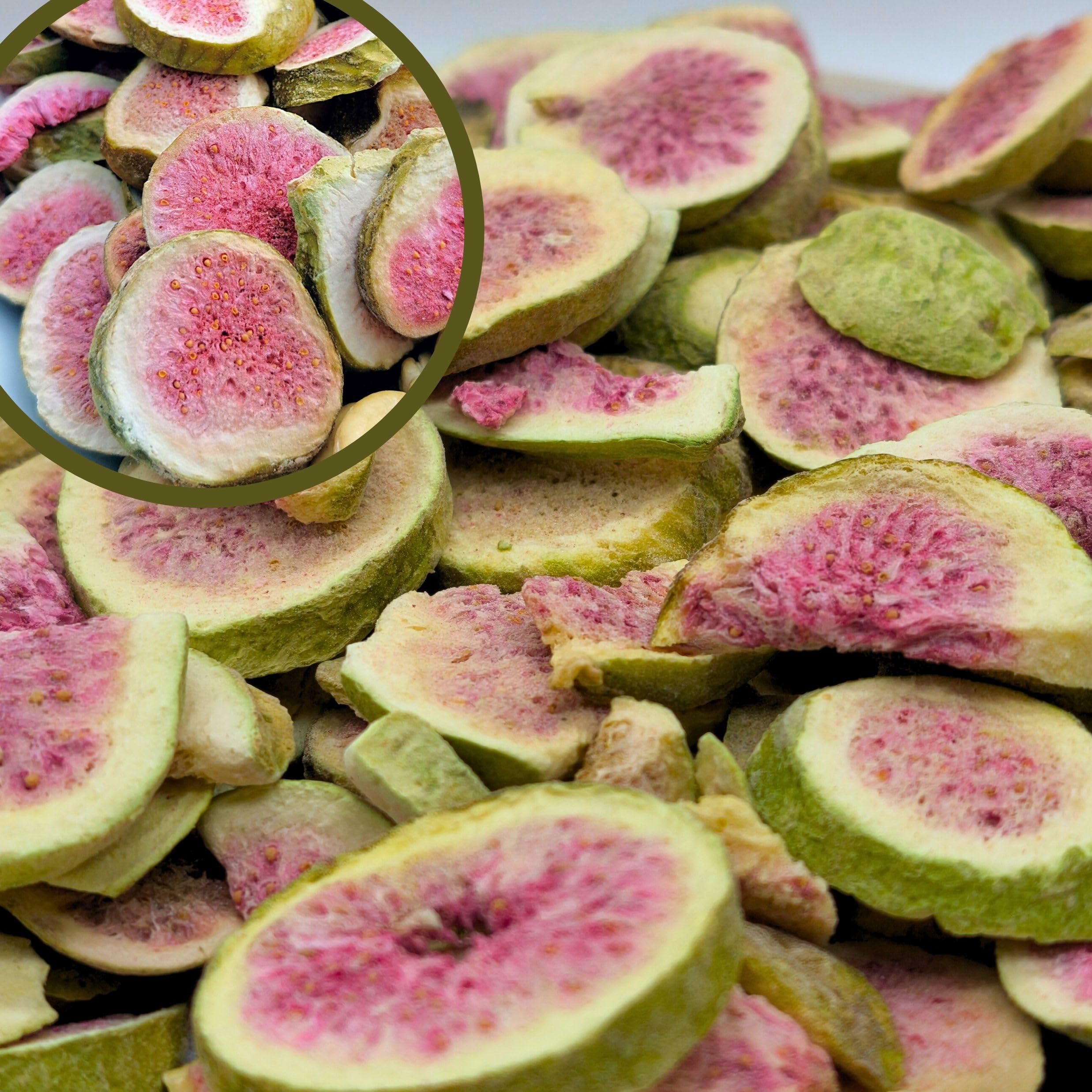 BULK & Tasty. Gefriergetrocknete Feigen 600g | Natürlich Feigen Getrocknet | Ohne Zuckerzusatz Gesund Gefriergetrocknete Süßigkeiten | Gefriergetrocknete Früchte Freeze Dried Fruit Fig