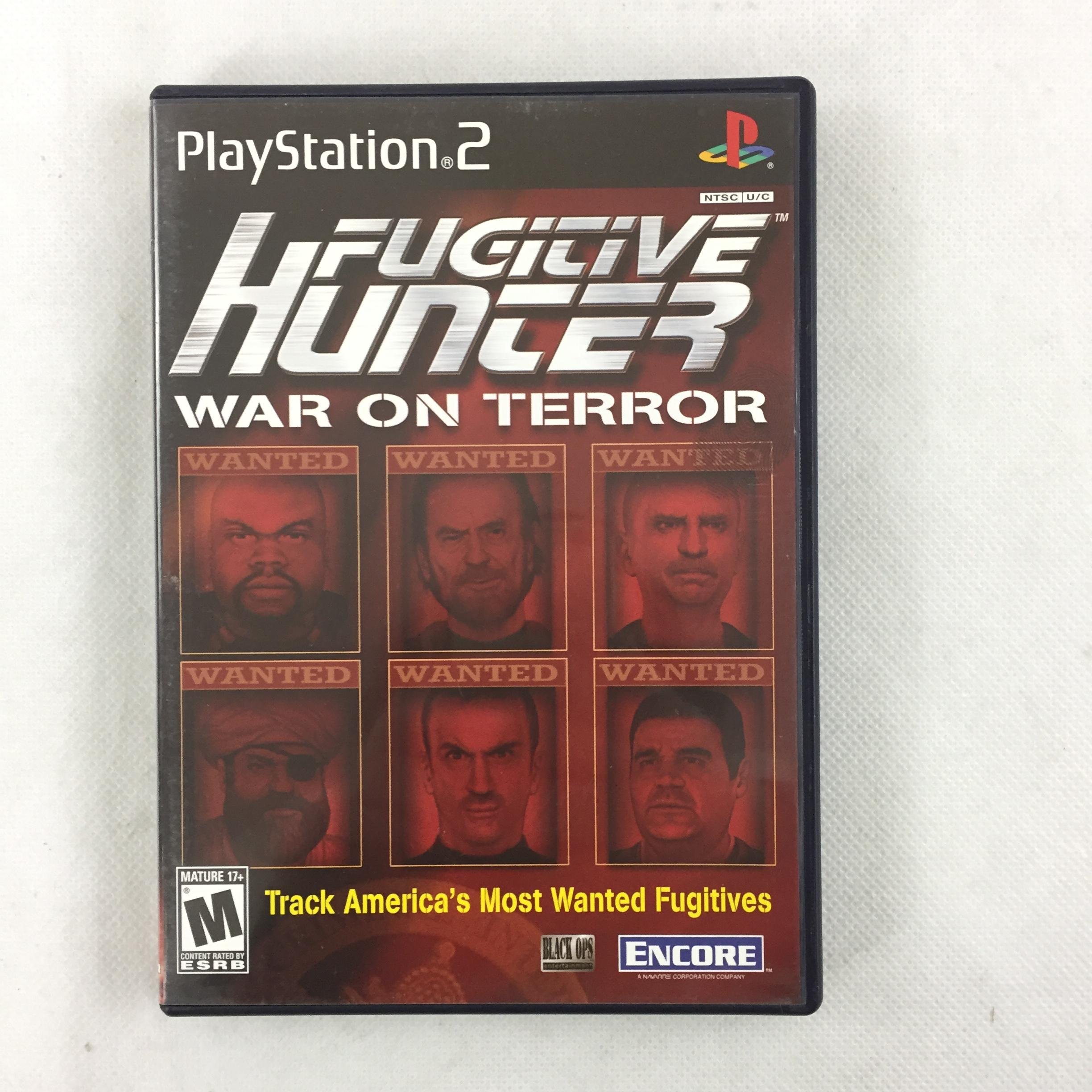 FUGITIVE HUNTER: WAR ON TERROR: PlayStation 2: Video Games