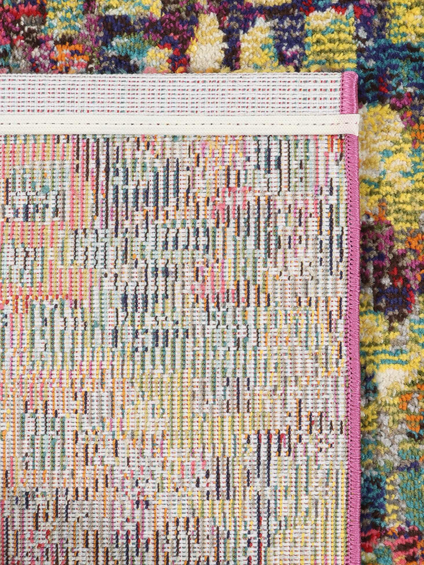 RugVista Davina, Tapis, Modernes, 133 x 190 cm, Rectangulaire, Poil Moyen, Salle de séjour, à Manger, Chambre, Cuisine, Nettoyage Sec Seulement, Multicolore