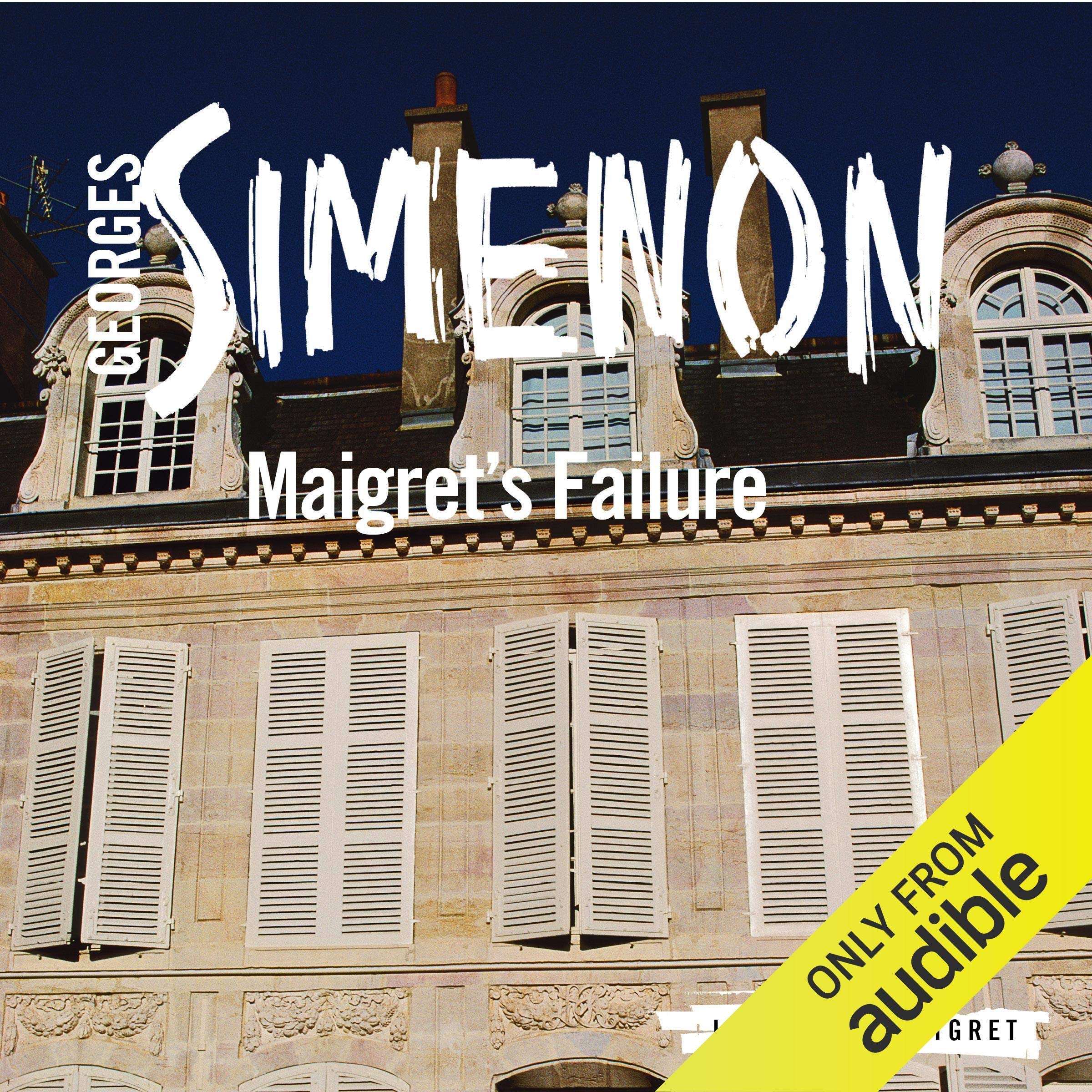 Cover art for Maigret's Failure
