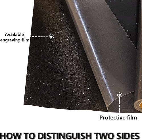 Miniatura 3 de RENLITONG HTV - Vinilo metálico de transferencia de calor de poliuretano elástico, 12 pulgadas x 8 pies, rollo de bricolaje para ropa de camisetas,