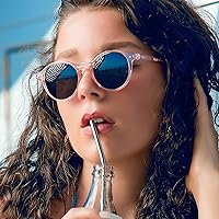 Vista 22 de ZENOTTIC Lentes de sol redondos polarizados, elegantes lentes de sol para hombres y mujeres, retro clásicos, selección de varios estilos