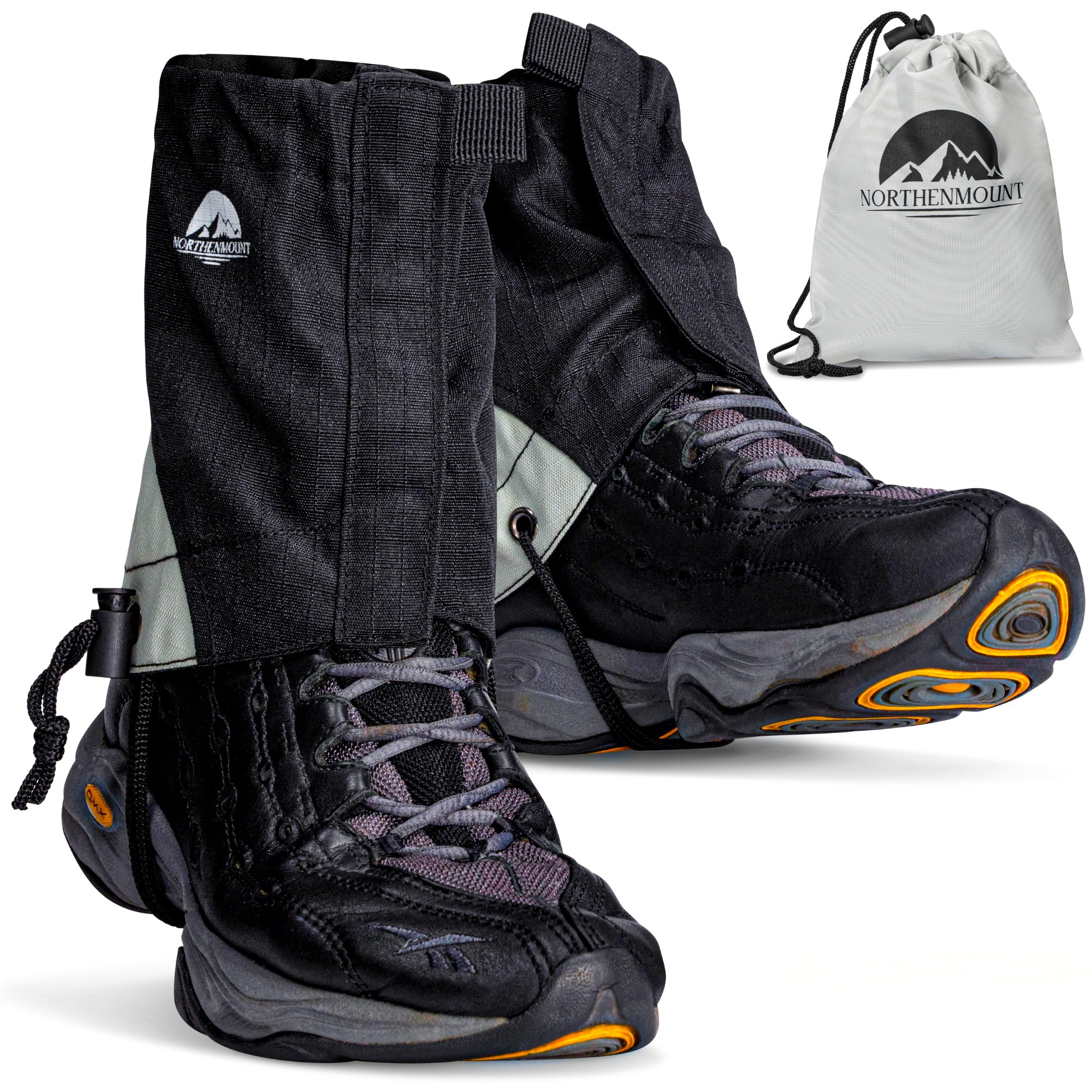 Amazon.com: Northen Mount Gaiters for Hiking Waterproof – 600D Nylon ...