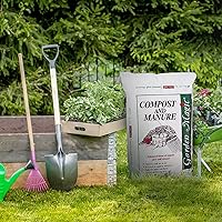 Vista 5 de Michigan Peat - Compost y estiércol Garden Magic de 40 libras con mezcla sin olor y naturalmente húmedo y fibroso para césped y jardín, paquete de 3