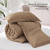 Vista 82 de Bedsure - Juego de edredón tamaño matrimonial de 3 piezas, teñido catiónico azul marino, ropa de cama para todo el año, 1 edredón de 82 x 86