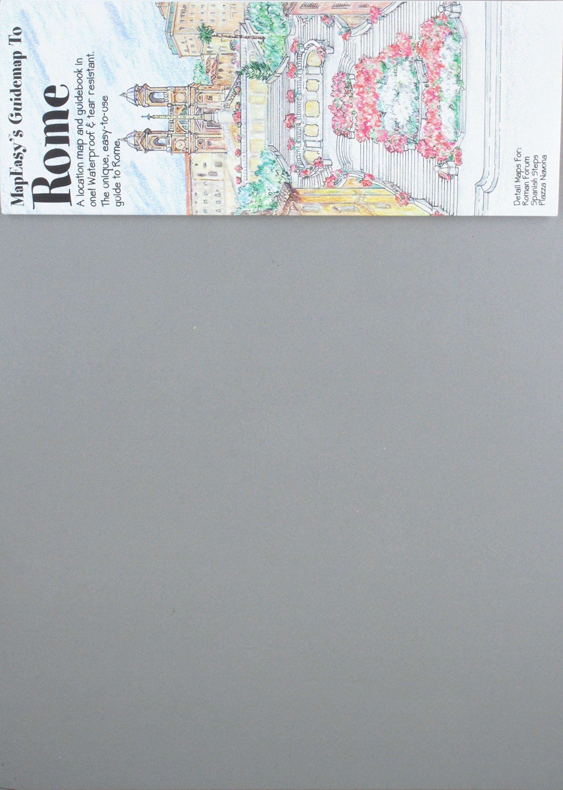 MapEasy's Guidemap to Rome Map – May 1, 2008