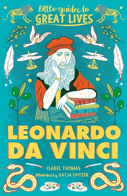 Portada de Little guides to great lives: leonardo da vinci