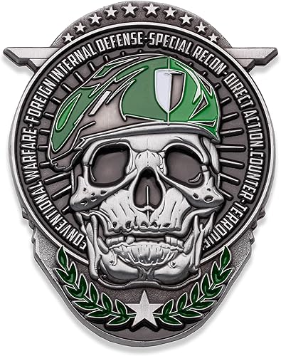 Miniatura 2 de ¡Moneda de desafío de las fuerzas especiales del ejército de Estados Unidos! Increíble moneda de desafío militar de operaciones especiales del