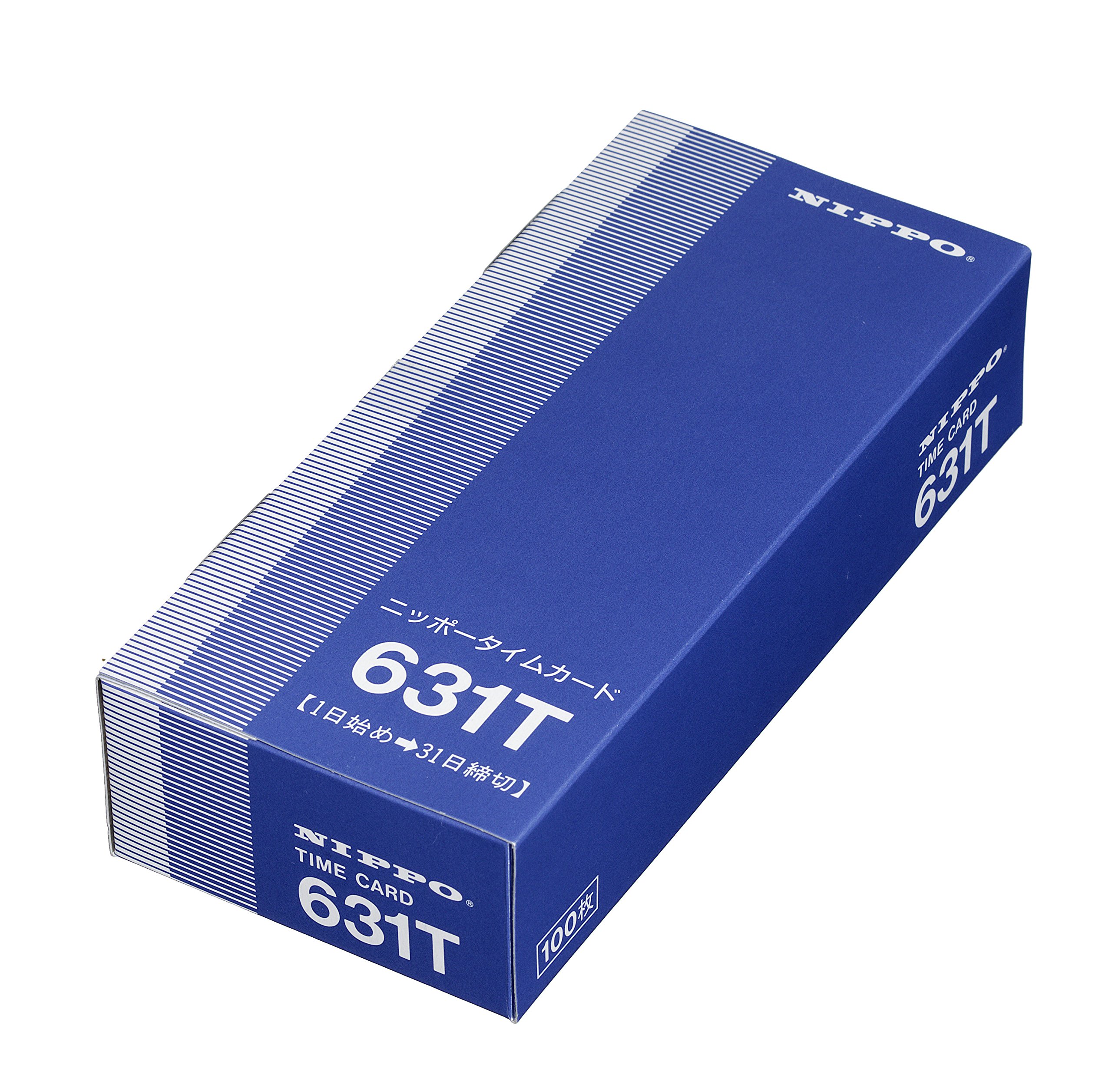 (未使用･未開封品)ニッポー タイムカード NTR-2500、2700用 631T(月末締) Amazon | ニッポー タイムカード NTR-2500、2700用 631T(月末締