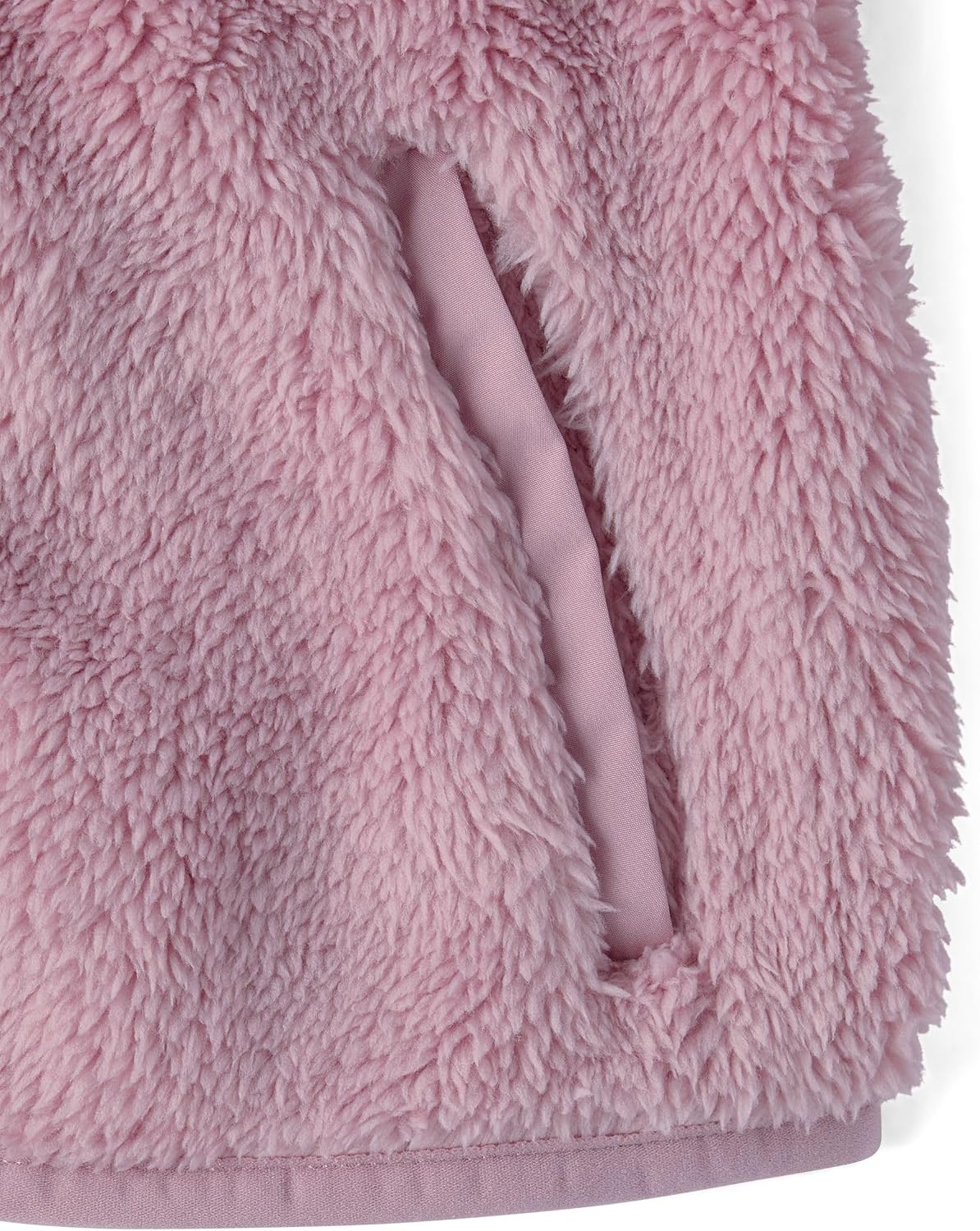 The Children's Place Baby Girls' And Toddler Long Sleeve Sherpa Zip-up Hoodie