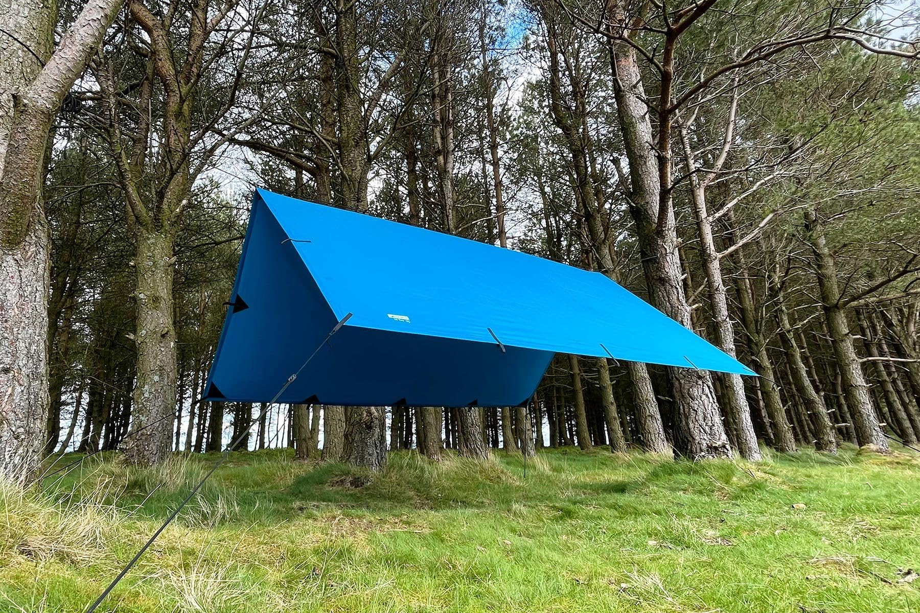 DD Recycled Tarp 3 – Bâche 3×2,9 M, 19 Points Fixation, Étanche 3000 Mm – Fabriquée à Partir De Bouteilles Recyclées