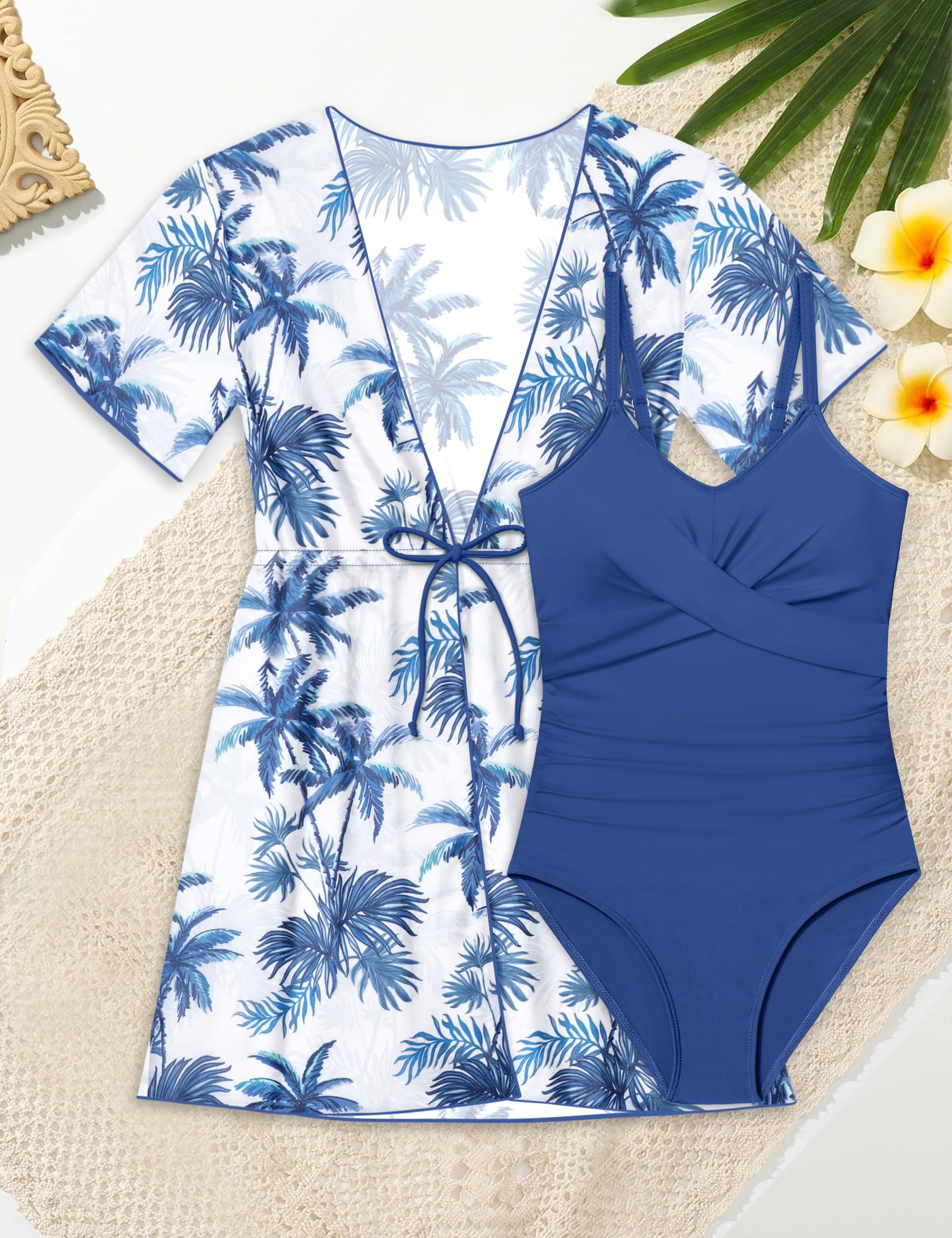 Traje de baño de una pieza para niñas