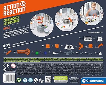 Clementoni Action & Reaction - Kavşaklar ve Aksesuarlar Renkli 6+