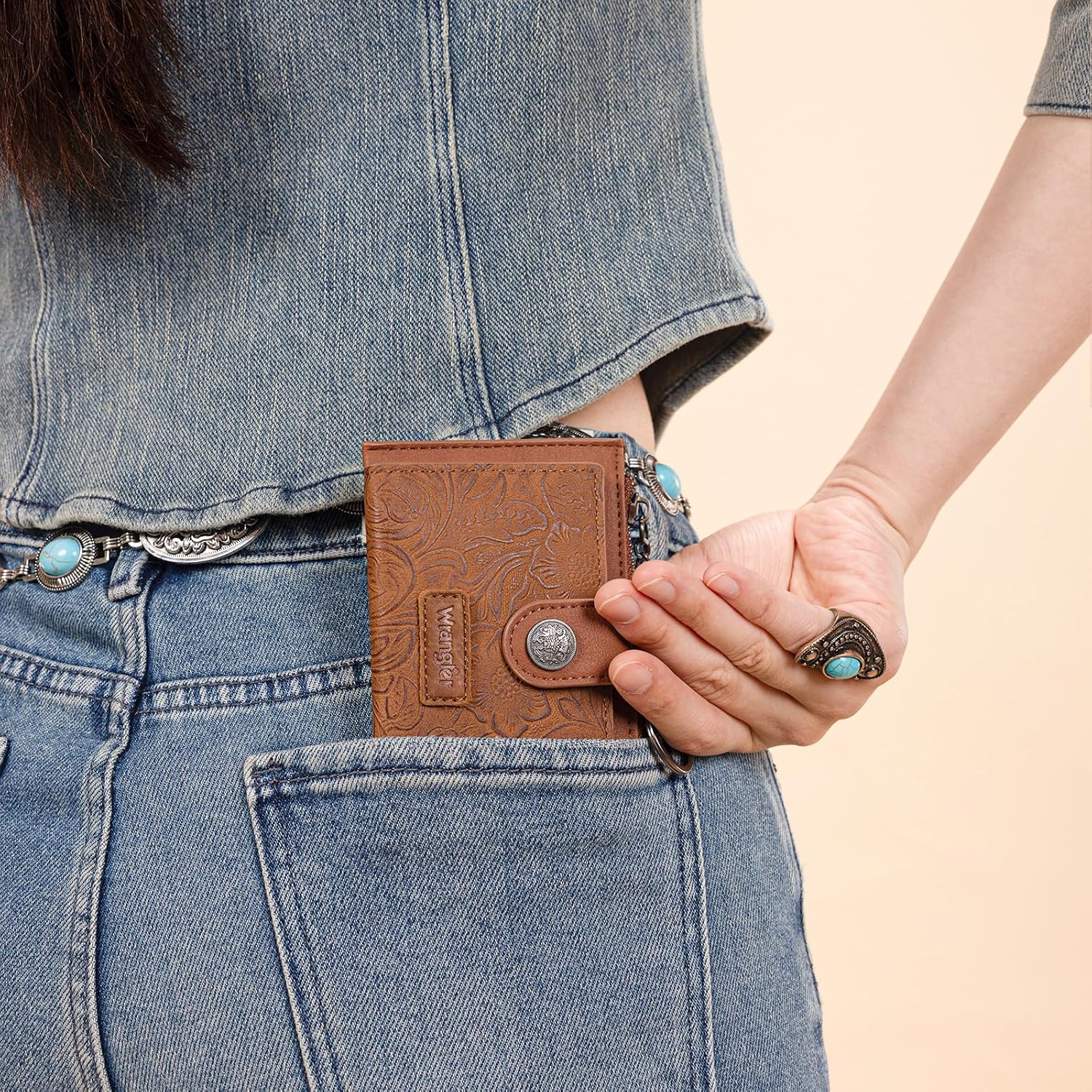 Montana West X Wrangler Wallet Card Holder and Women's Wallets