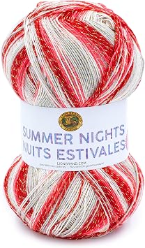 Lion Brand Yarn Yarn, Flamingo