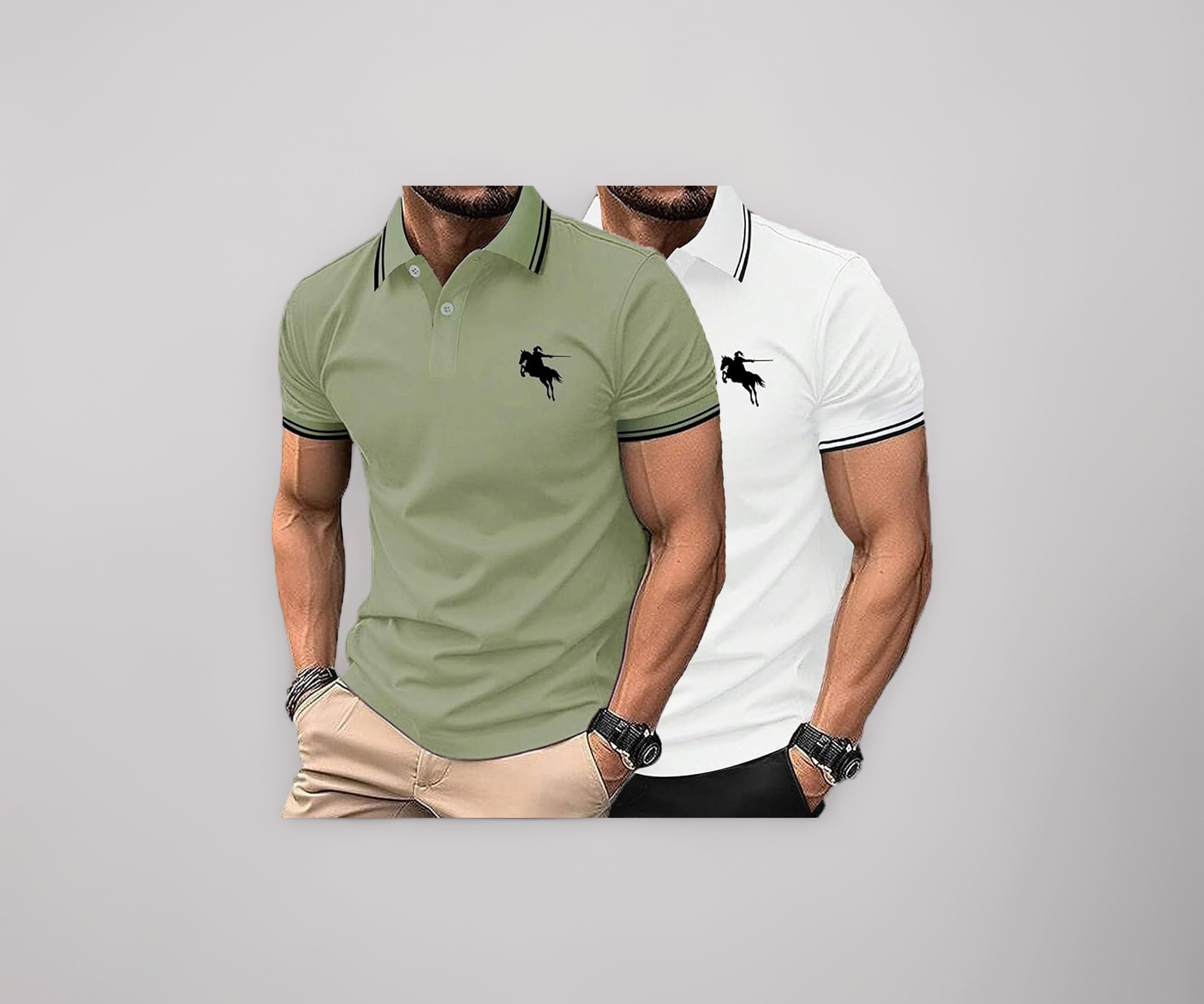 Lymio Polo T Shirt for Men || T Shirt for Man || Collar T Shirt Style Men (Packs Also Available) (Polo-18-21)