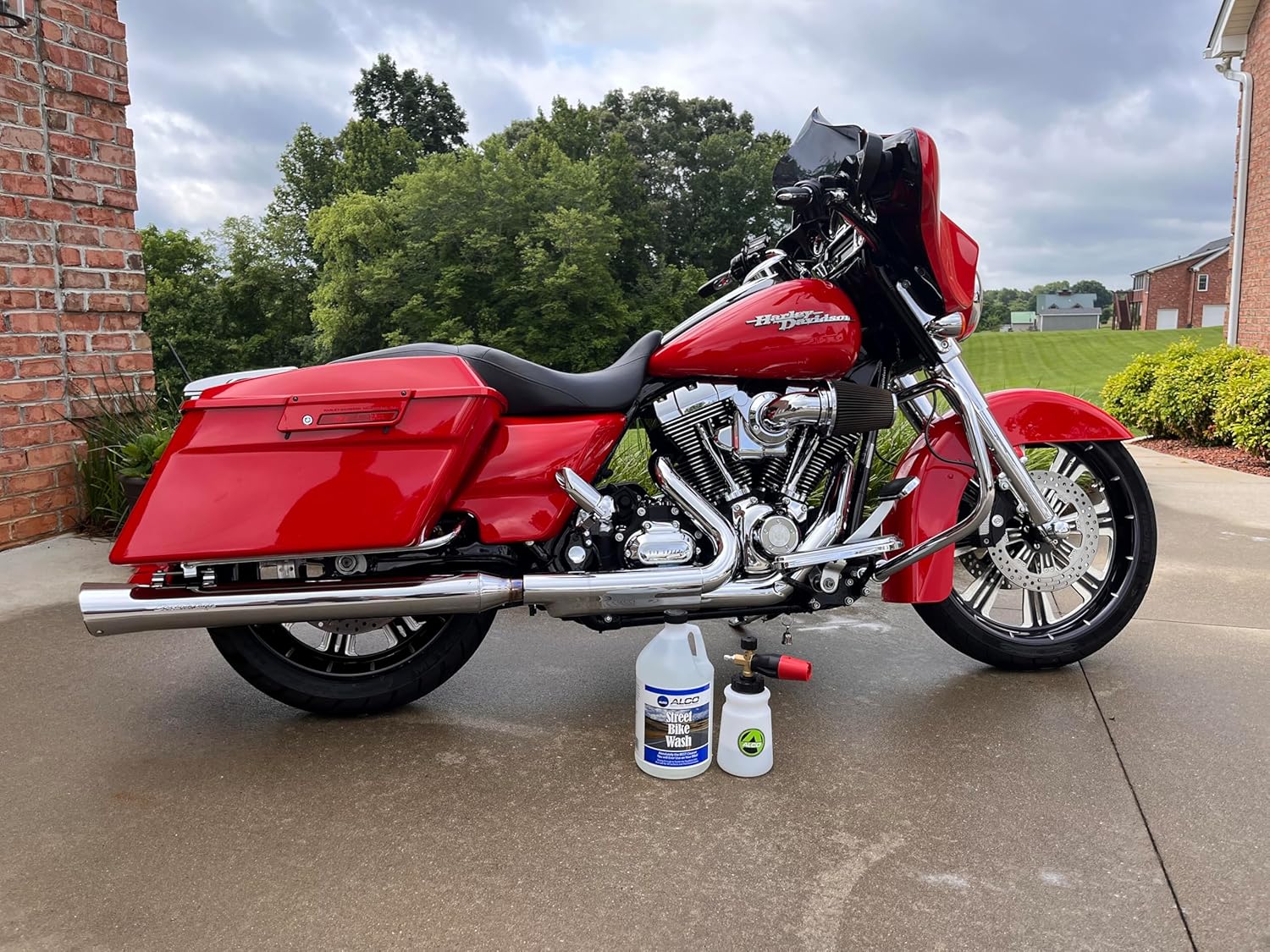 ALCO Street Bike Wash - Motorcycle Wash and Cleaner, 1 Gallon, Pack of 1