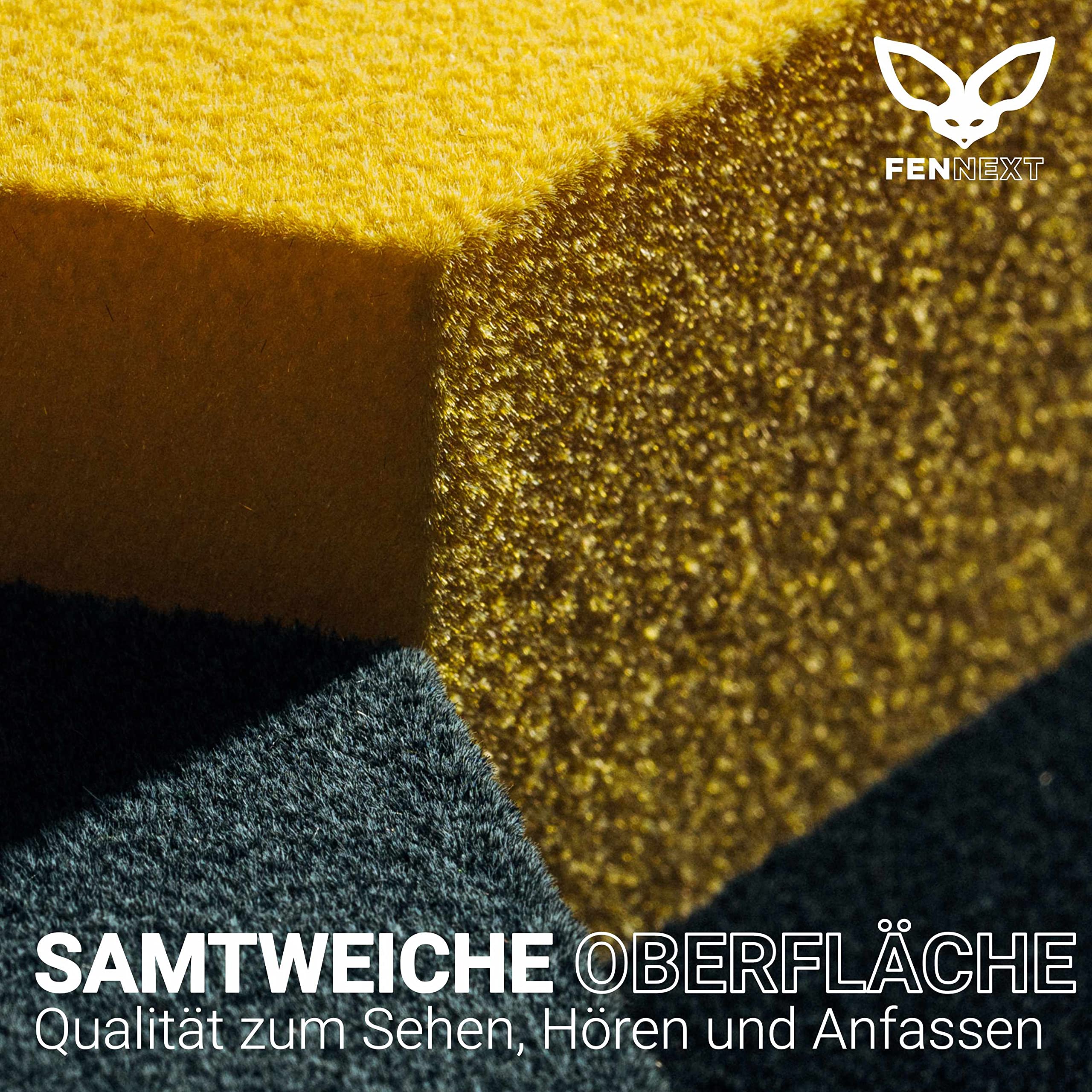 Schallabsorber Akustikpaneele [8 Stk.] für spürbar reduzierte Geräusche I Modernes Akustikbild aus Hexagon Akustikplatten I Unbedenkliche Wand Paneele hergestellt in der EU I 3D Panels