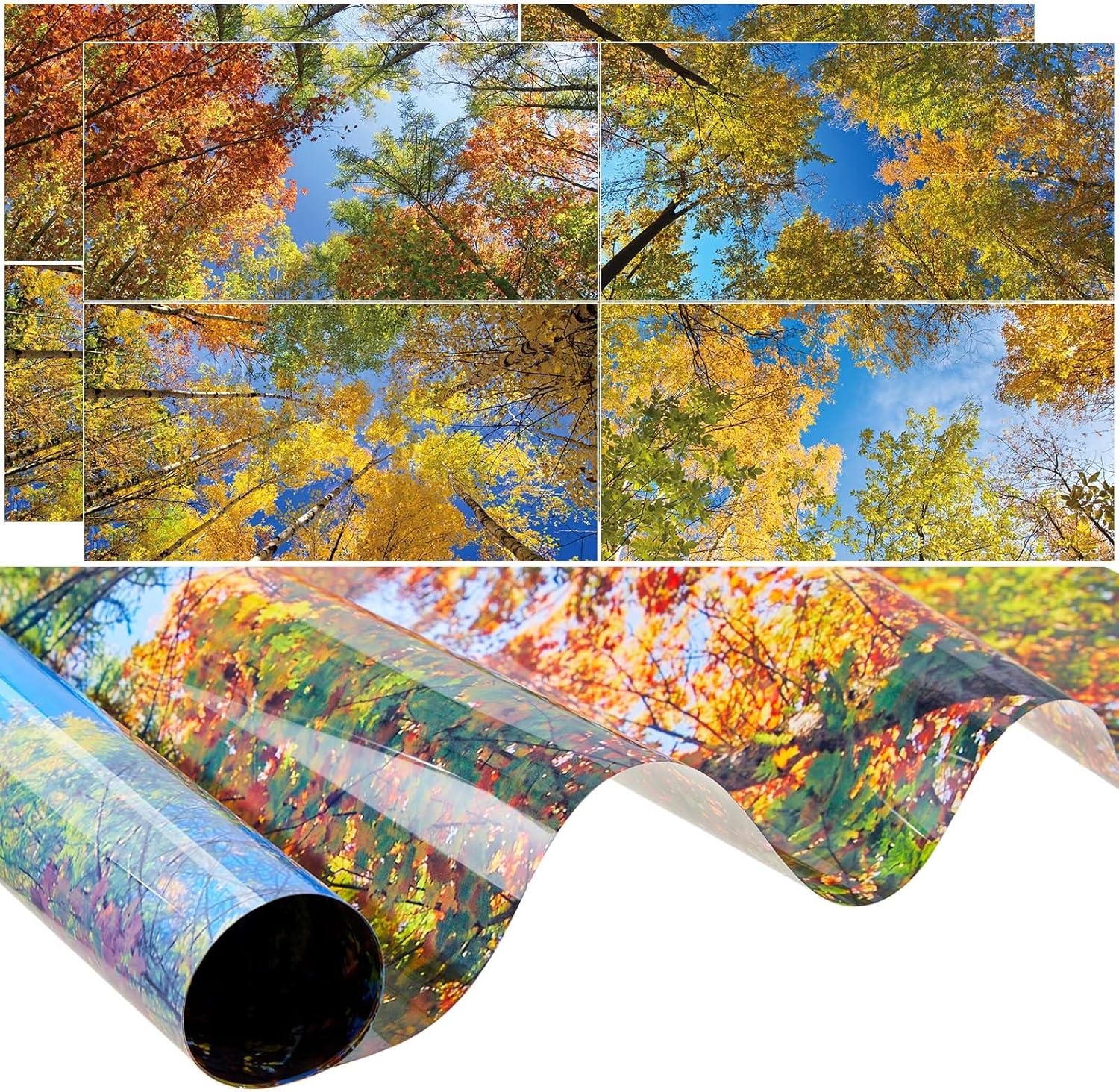 8 Pcs Fluorescent Light Covers for Classroom Office Light Covers LED