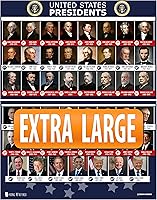 Vista 4 de Young N Refined Póster de Todos los Presidentes de Estados Unidos de América (15 x 20 pulgadas) FOTOS EN COLOR LAMINADO Decoración escolar