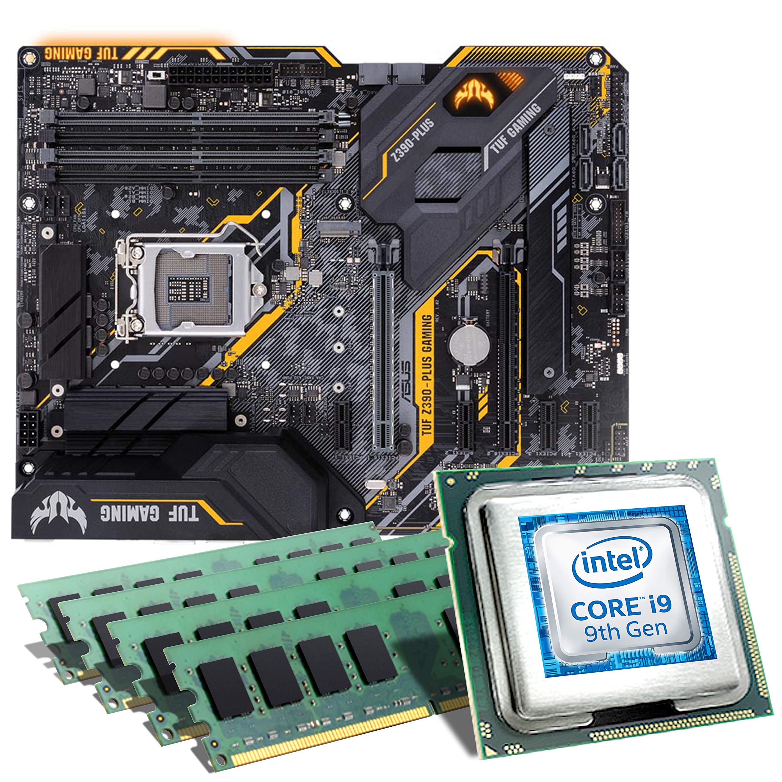 CPU Intel Core i9 9900K+TUF Z390-PLUS GAMING CPU Core i9-9900K