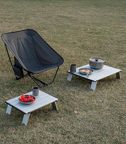 Miniatura 2 de iClimb Mini mesa plegable ultraligera y compacta para picnic en la playa con bolsa de transporte