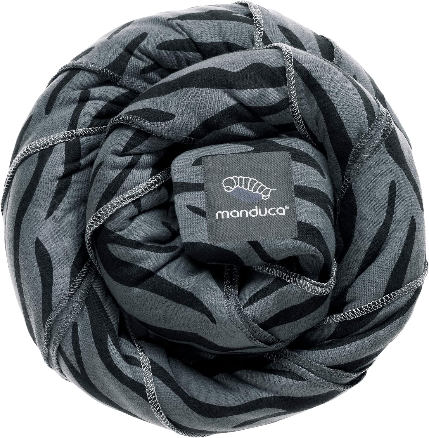 Manduca Fascia portabebè Zebra fascia elastica con certificato GOTS per  neonati e neonati dalla nascita edizione limitata, stampa animale, 5,10 m x  0,60 m lencicol Prima infanzia Marsupi