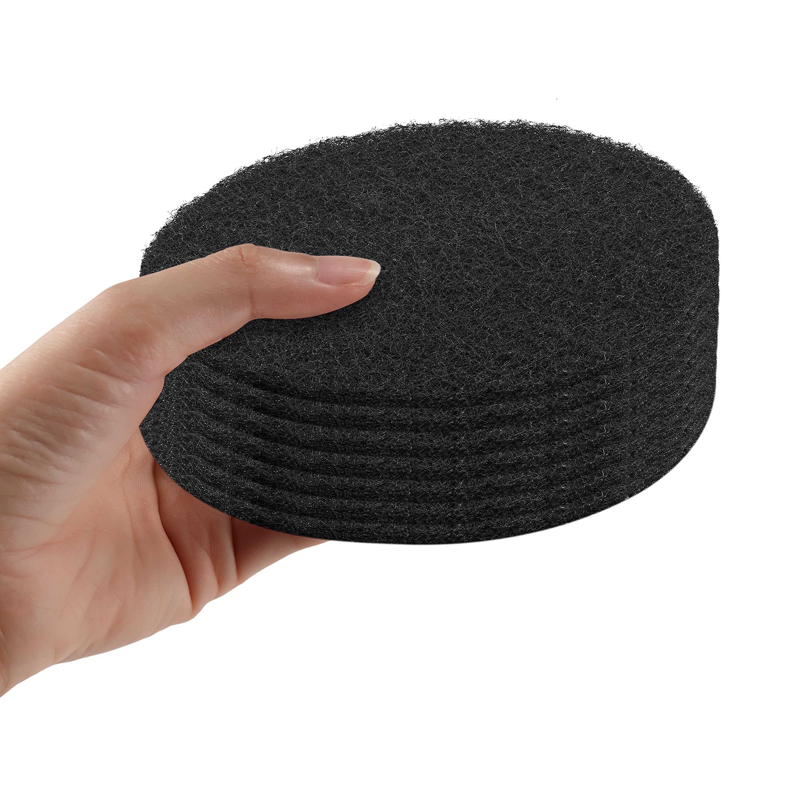 Lot De 3 Filtres Absorbants Odeurs Pour Poubelle Et Compost - Charbon Actif 18,4 Cm