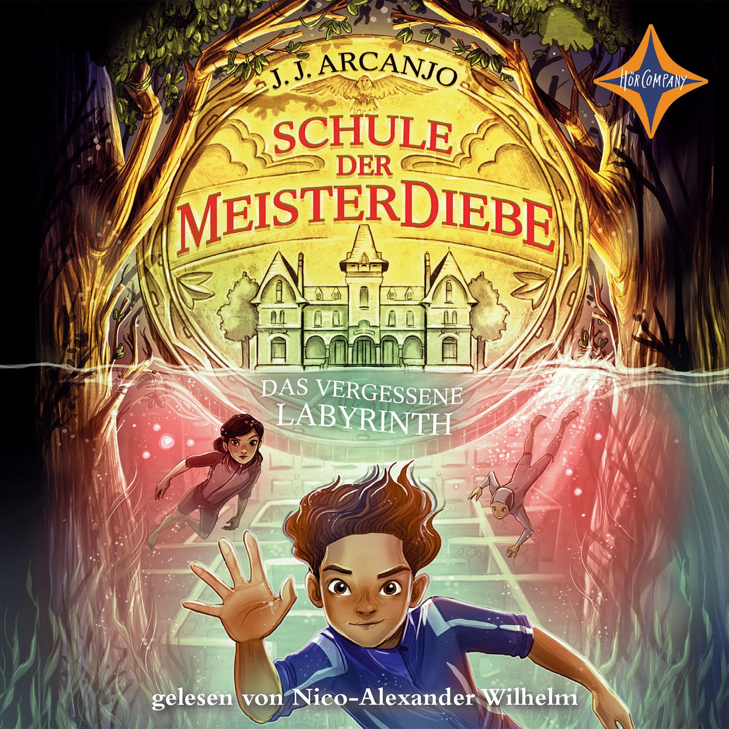 Cover art for Das vergessene Labyrinth