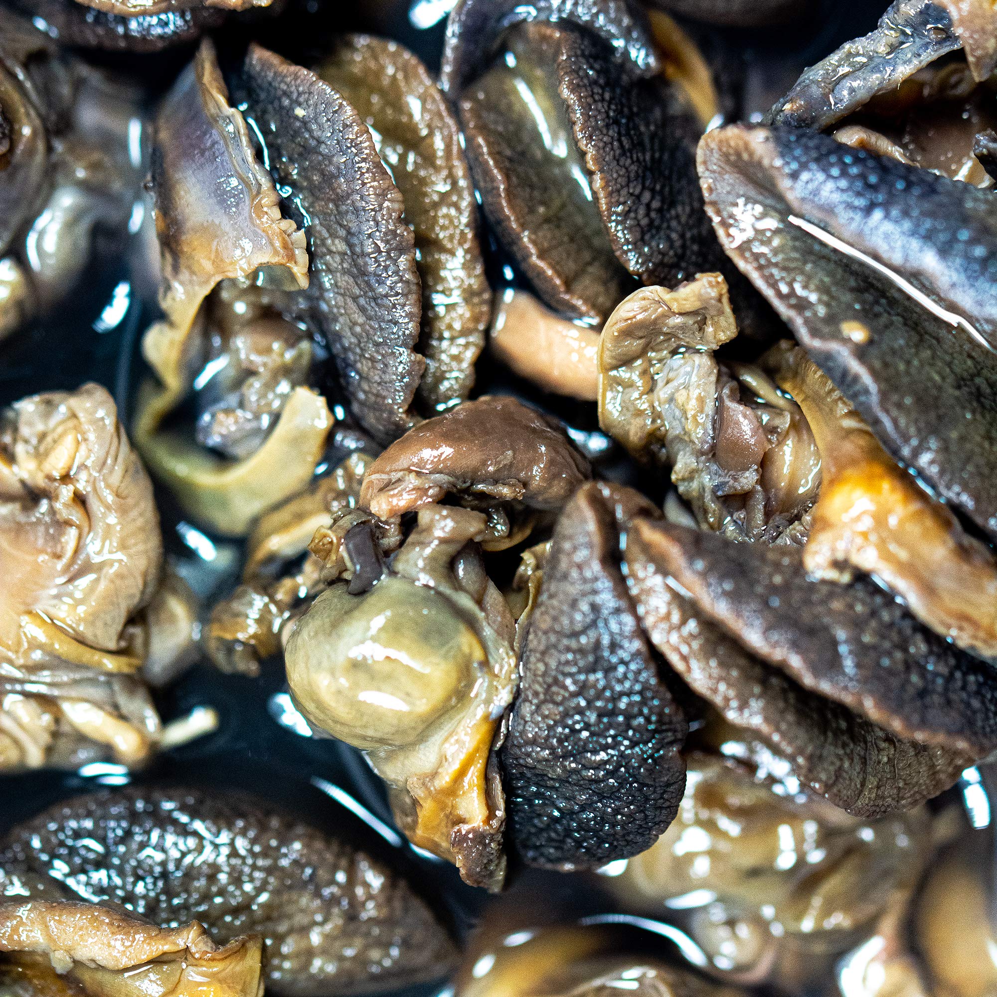 Marke: S.Mile GmbH Food-United Achat-Schnecken 2 Dosen Füllmenge 800g ATG 455g, 2,5g pro Schnecke, 186 Stück, 12 Duzend, im neutralen Aufguss, zart und aromareich für Gourmets in use