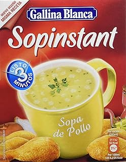 Gallina blanca sopinstant sopa de pollo con pasta(3x14g) - [Pack de 10]