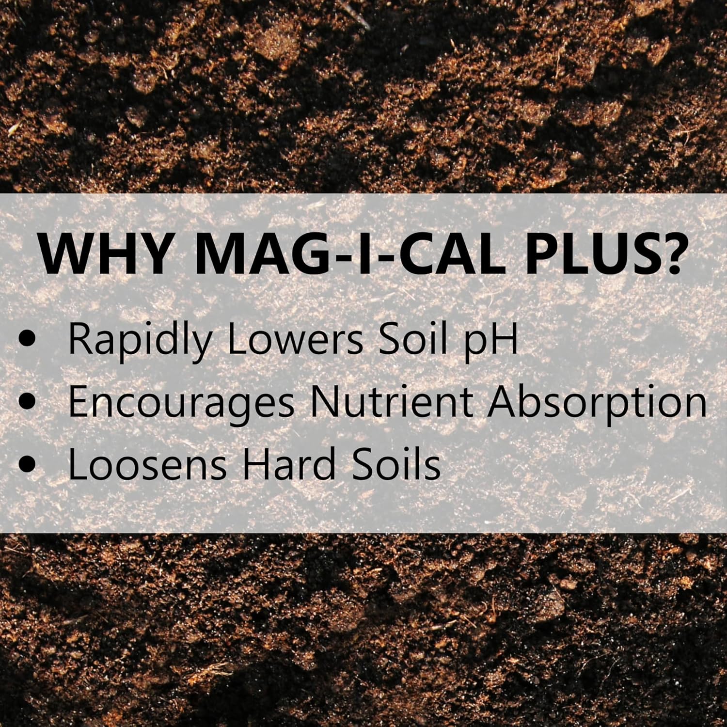 Jonathan Green (11356 Mag-I-Cal Plus Soil Food for Lawns in Alkaline & Hard Soils - Soil Amendment for Grass (5,000 Sq. Ft.), No Size, Brown