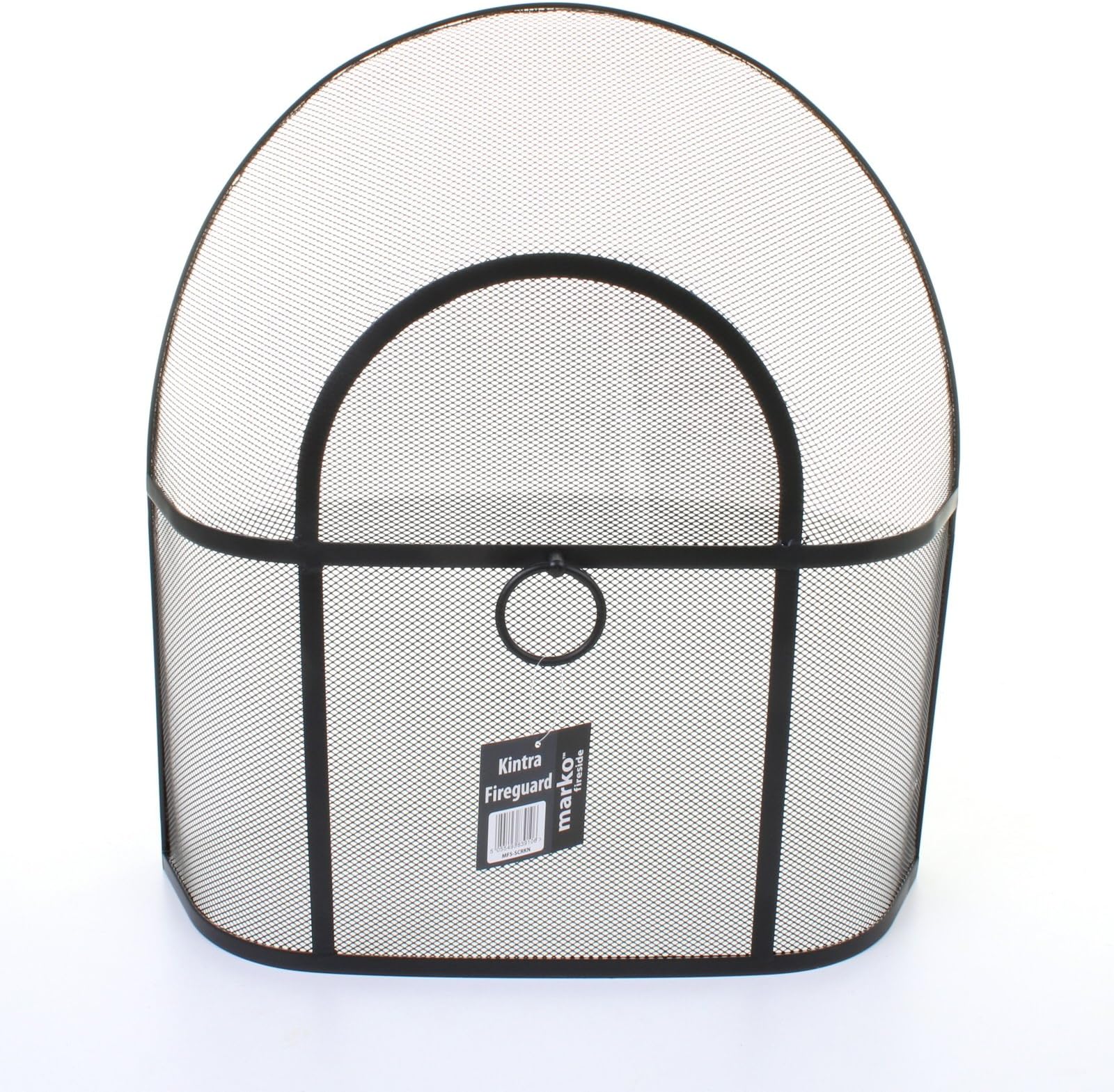 Marko Fireside Kintra Fire Guard Screen Protector Cover Fireplace Shield Spark Fireside Black Mesh