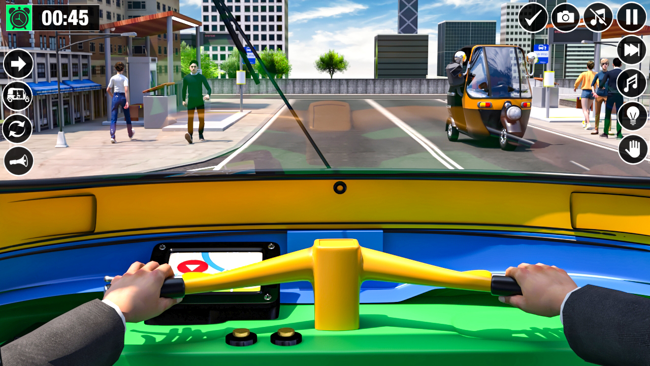 Modern Tuk Tuk Auto Rickshaw Driving Simulator: City and Offroad Racing ...