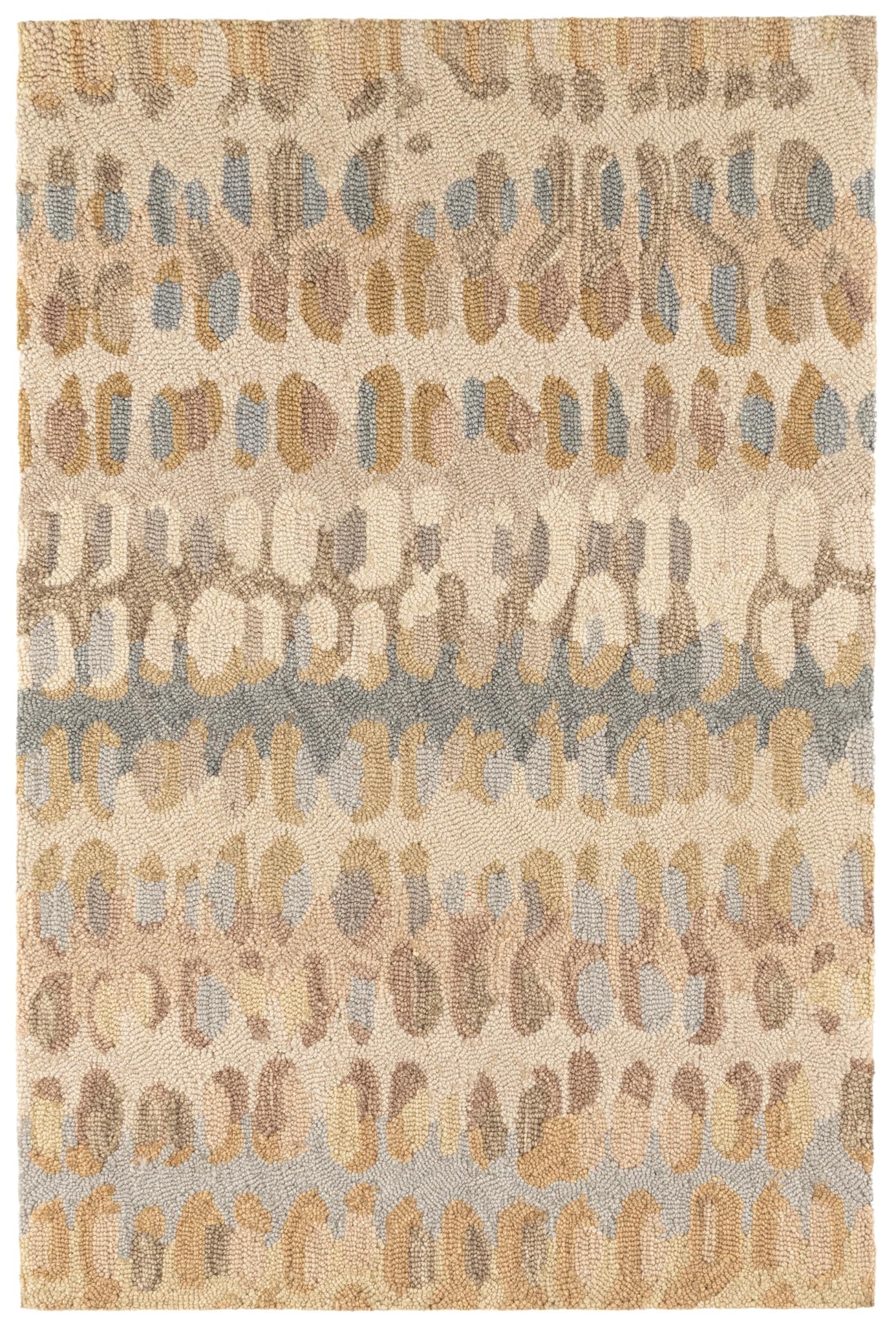 Dash and Albert Paint Chip Hand Micro Hooked Wool Rug