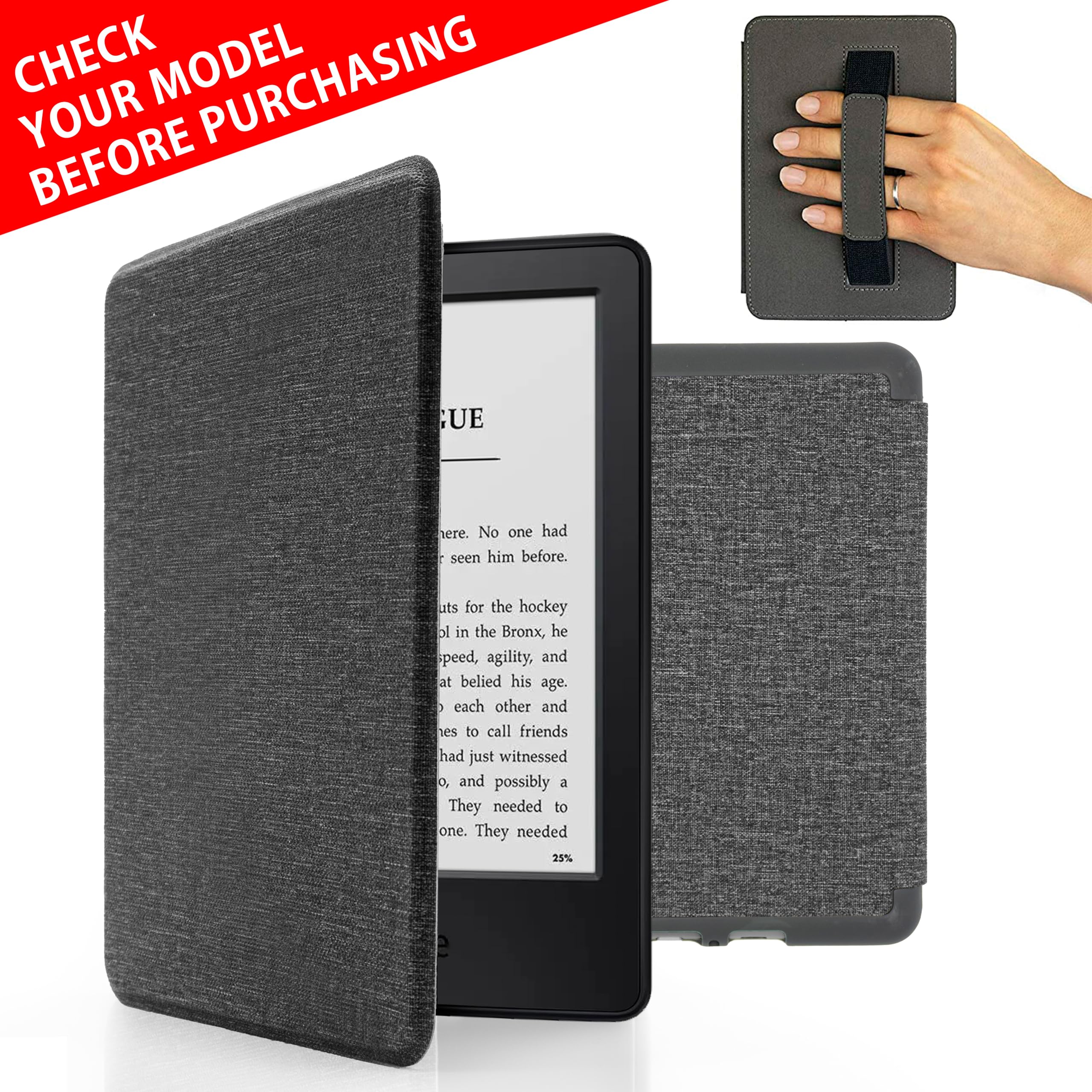 Custodia per Kindle (7a generazione, versione 2014) Kindle da 6 ( modello n. WP63GW) - Smart Auto Sleep/Wake, cover in pelle PU leggera sottile (celeste Custodia per Kindle (7a generazione, versione 2014) Kindle da 6 ( modello n. WP63GW) - Smart Auto Sleep/Wake, cover in pelle PU leggera sottile (celeste