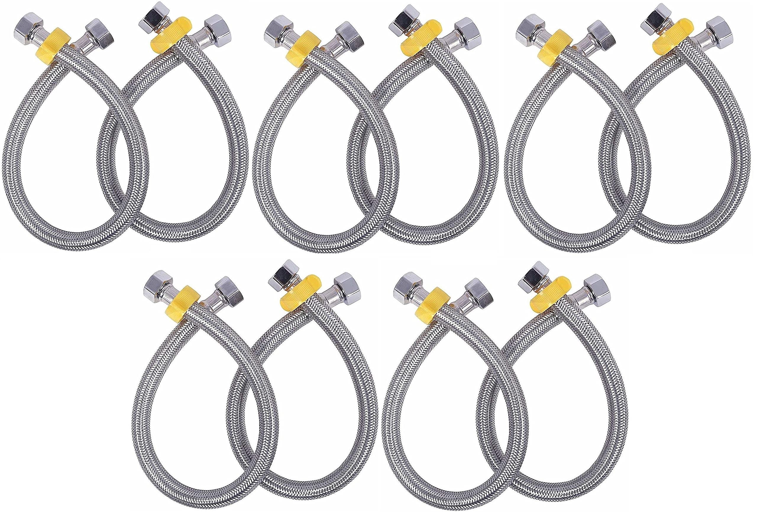 Senkiddpro Connection Pipe Stainless Steel 22inch for Geyser/Wash basin/Bathroom 15 mm Plumbing Pipe (Stainless Steel) (16) (B0CNYWHB9C) Amazon Price History, Amazon Price Tracker