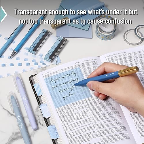 Miniatura 44 de Mr. Pen - Kit de diario de la Biblia, resaltadores de la Biblia y bolígrafos que no se corren, kit de estudio bíblico, kit de diario bíblico