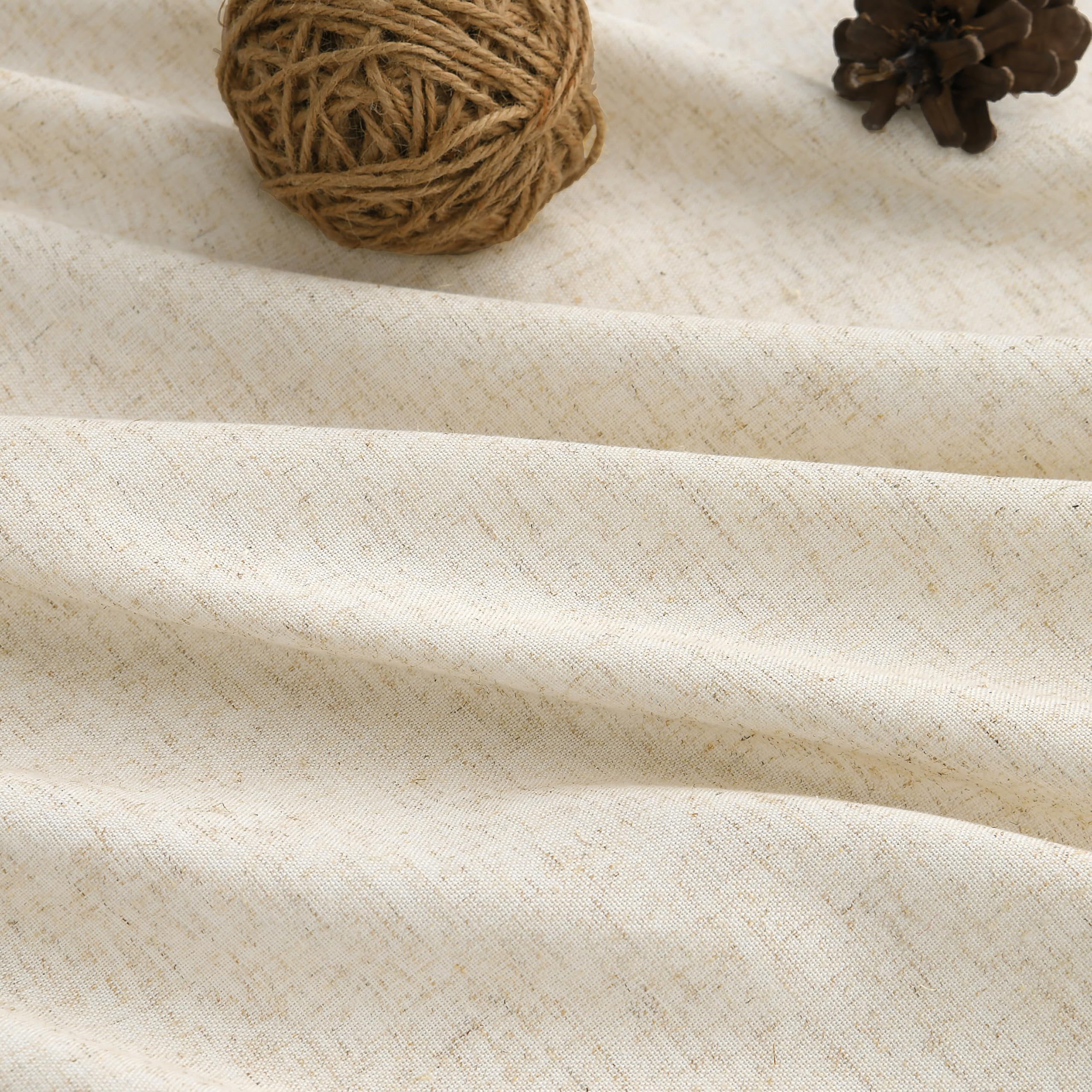 Linen Pinch Pleat Curtains - Soft Light & Privacy -8