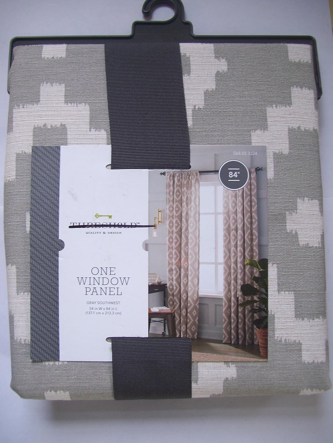 Amazon.com: Threshold, One Window Panel, Grey Southwest, 54