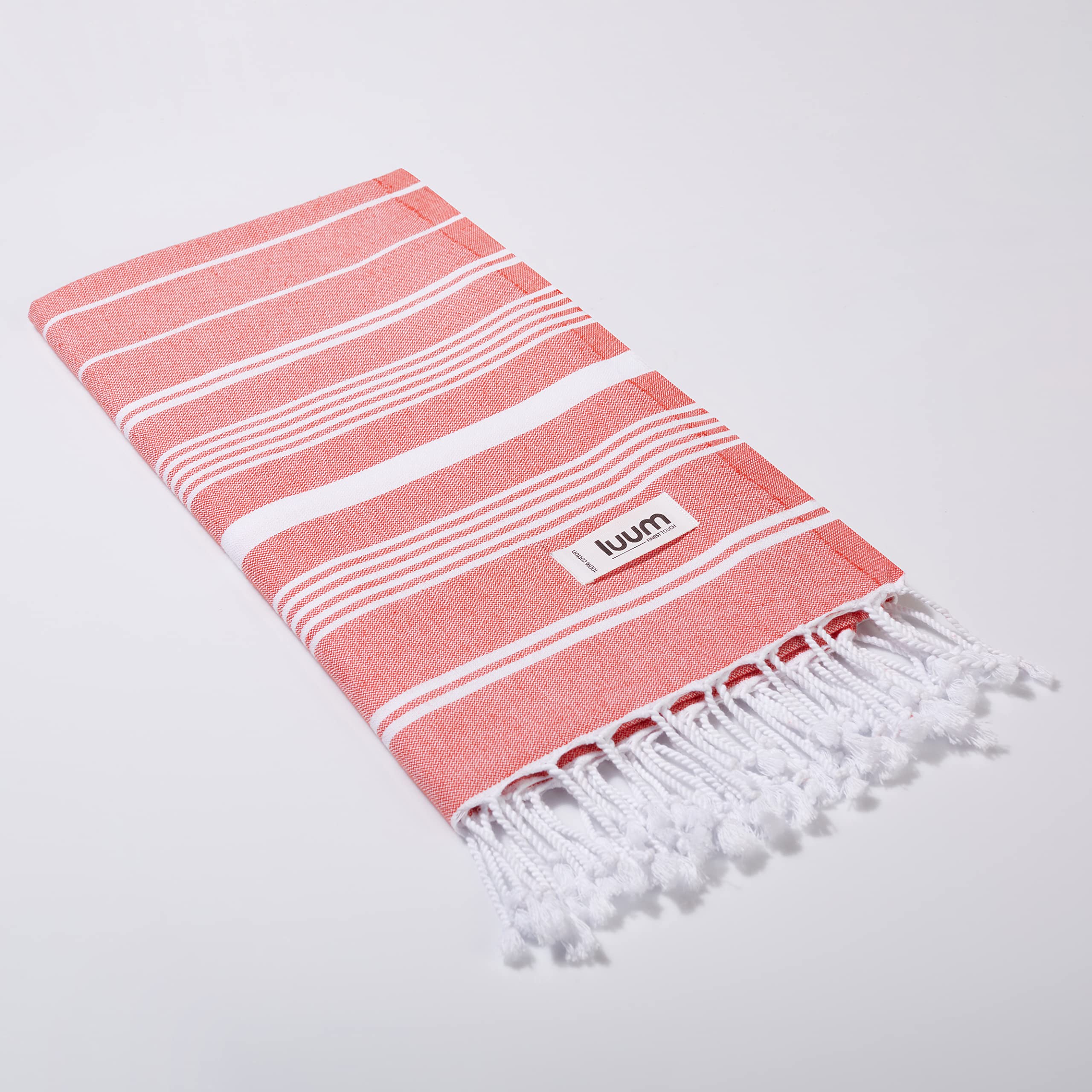 Luum Lot de 2 serviettes de hammam, de plage, de sauna, de yoga, de sauna, de bain, de voyage, de camping, pour homme et femme, bleu marine (mieux qu'une serviette en microfibre)