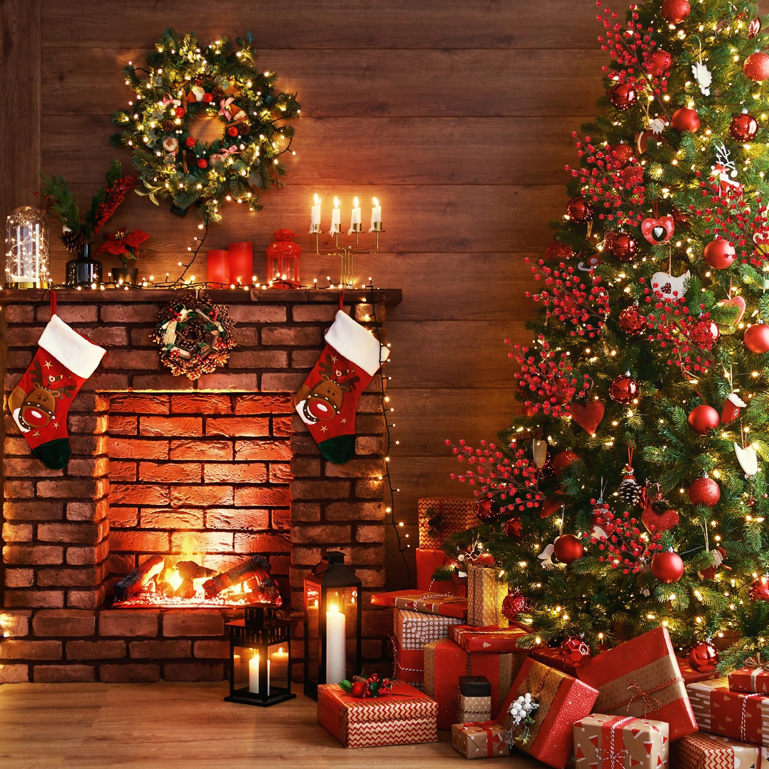 Palonu Künstliche rote Beerenstiele für Weihnachten, rote Beeren, Stechpalmenbeerenzweige für Blumenarrangements, Weihnachtsbaum, Urlaub, Zuhause, Basteln, Dekoration, 63,5 cm