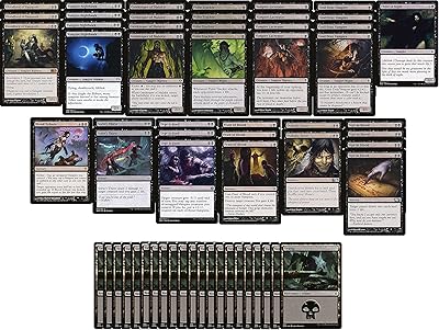 Mono Black Vampire Deck - Modern Legal - Custom Built - Magic The Gathering - MTG - 60 Card