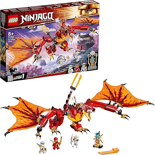 LEGO Ninjago Kai's Fire Dragon 71753 — priekinis vaizdas