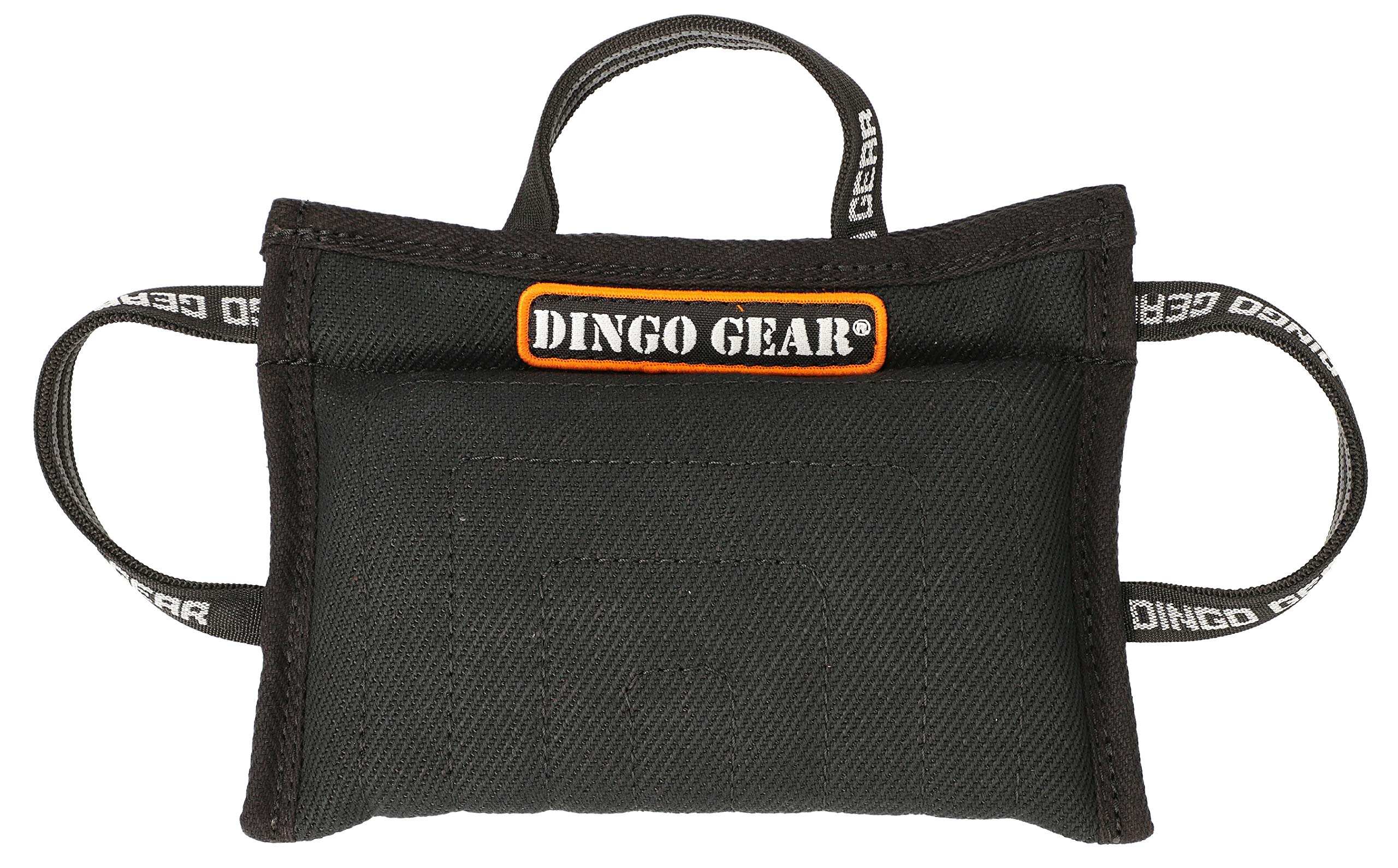 DINGO GEAR Dog Bite Pillow for K9 Training, Obedience, IGP, Special Forces Dogs Bite Sessions, Handmade Wedge with 3 Handles, Red Nylcot, Medium Soft (S00526)