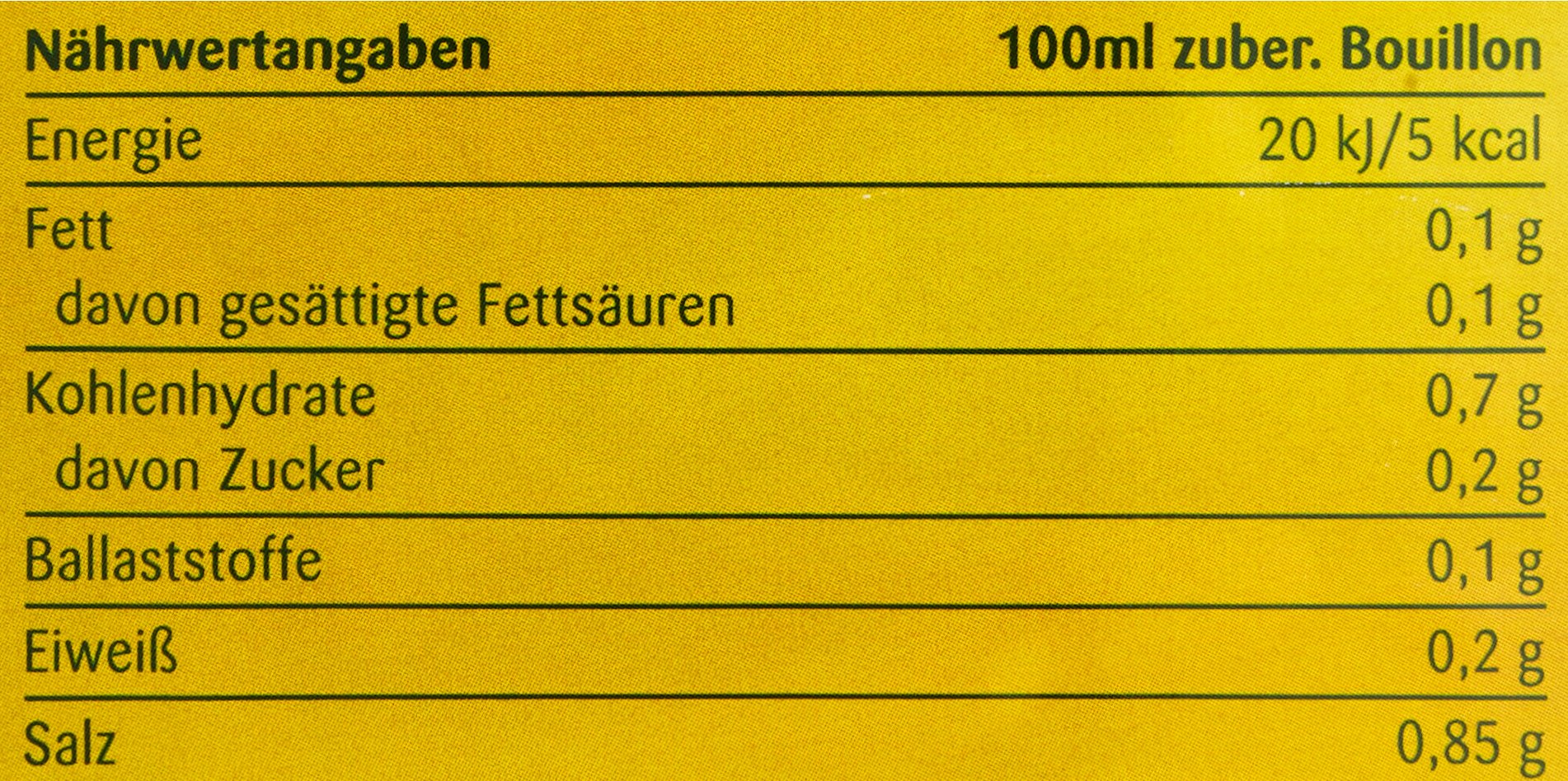 Knorr Gemüse Kraftbouillon 12.5 kg, 1er Pack (1 x 12.5 kg)